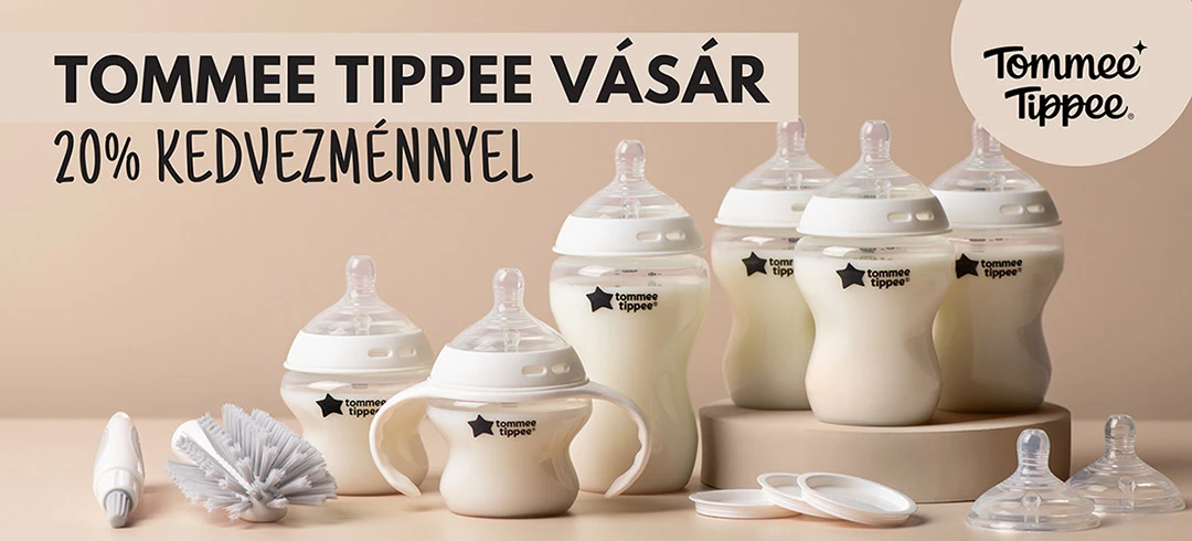 Tommee Tippee akció 20% kedvezménnyel