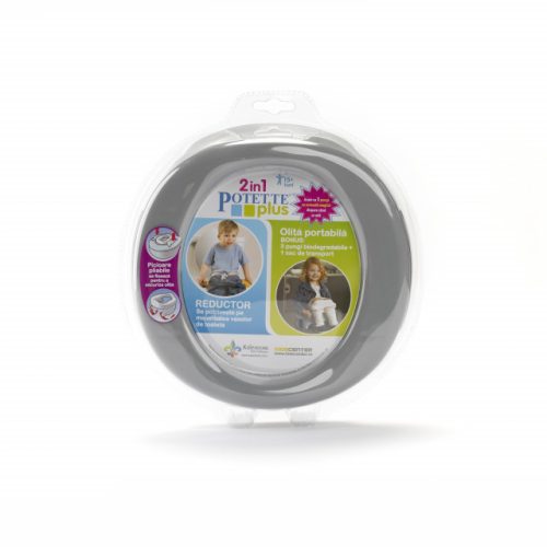 Potette Plus Utazó bili-Wc szűkítő #szürke