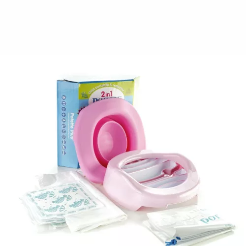 Potette Plus Utazó bili szett #Pink új