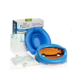 Potette Plus Utazó bili 3in1 szett #Blue új