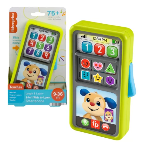 Fisher-Price 2 az 1-ben tanuló okostelefon #HNL43