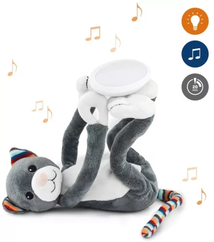 Zazu Plüss éjjeli fénnyel #cica #ZA-KATIE-01