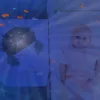 Zazu Projektor mozgó vetítéssel és dallamokkal #Cody óceán #ZA-CODY-01