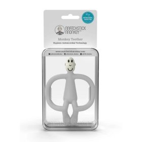   Matchstick Monkey rágómaki - farok nélkül #világosszürke