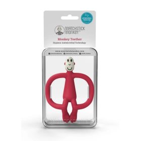 Matchstick Monkey rágómaki - farok nélkül #piros