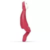 Matchstick Monkey rágómaki - farok nélkül #piros