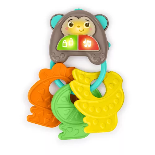 Bright Starts Zenei kulcsok játék MonKeys™ 6m+ #17227-6