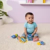 Bright STARTS Stitch Tropical Treasures™ Többszenzoros ajándékkészlet, 3 hónapos kortól #17473-1