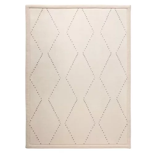 Hakuna Matte memóriahabos puha gyerekszőnyeg 150x200 cm - Nordic Grid #HM-CP-200-150-CH