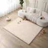 Hakuna Matte memóriahabos puha gyerekszőnyeg 150x200 cm - Nordic Grid #HM-CP-200-150-CH