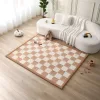 Hakuna Matte memóriahabos puha gyerekszőnyeg 150x200 cm - Négyzetek #HM-CP-200-150-SQ