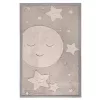 Hakuna Matte memóriahabos puha gyerekszőnyeg 170x120 cm - Moon & Stars #HM-CP3D-170-120-MS