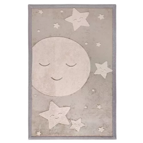 Hakuna Matte memóriahabos puha gyerekszőnyeg 170x120 cm - Moon & Stars #HM-CP3D-170-120-MS