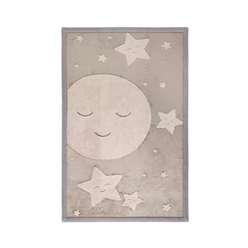Hakuna Matte memóriahabos puha gyerekszőnyeg 150x200 cm - Moon-Stars #HM-CP3D-200-150-MS