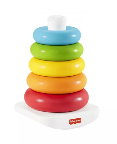 Fisher-Price Színes gyűrűpiramis ECO #GRF09