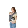 Ergobaby Embrace Soft Air Mesh babahordozó - Washed Black #BCEMASAMBLK
