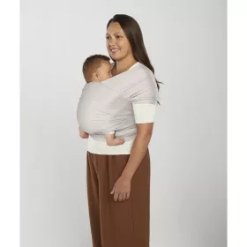   Ergobaby Aura Sustainable Mesh hordozókendő - Soft Grey #WLASMSFTGRY