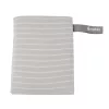 Ergobaby Aura Sustainable Knit hordozókendő - Grey Stripes #WLASKGRYSTP
