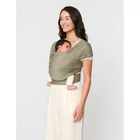   Ergobaby Aura Sustainable Knit hordozókendő - Olive Diamonds #WLAOLVDIA