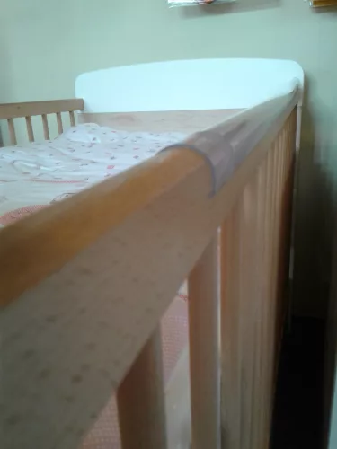 Fog- és rágásvédő kiságyra 140cm 2 darabos