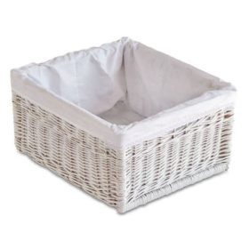 Faktum Kosár fonott bélelt #nagy #Fehér #15191611