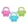 Babyono Hűtőrágóka zselés kicsi virág #zöld #1018-209694