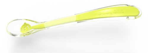 Babyono etetőkanál Babamosoly puha szilikon #sárga #1460-406113