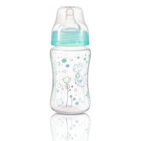   Babyono cumisüveg szélesnyakú anti-colic #240ml #türkiz #403-406212