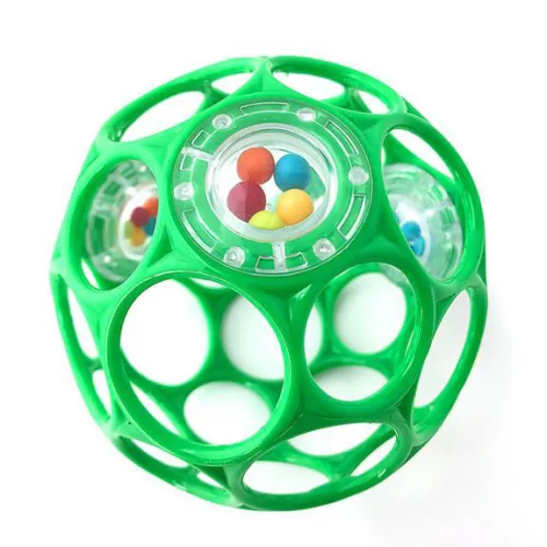 Bright Starts Oball rattle játék 10cm 0hó #V. zöld #11483-12S