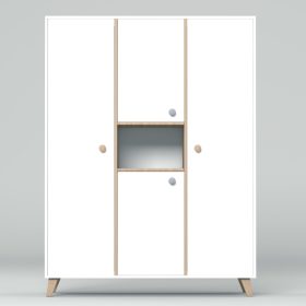 Faktum Colette Fehér 3 osztású szekrény #22280125