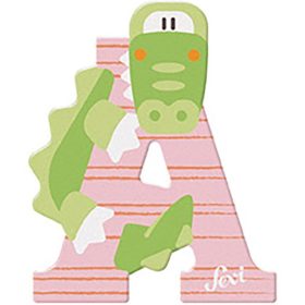 Sevi Fa betű Állatos A rózsaszín