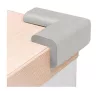 Babyono sarokvédő puha hosszú 4db #Szürke #949-408254