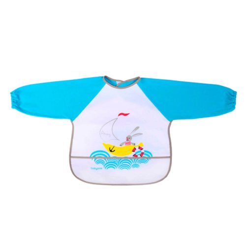 Babyono előke hosszú ujjas #24hó #kék-tengeres #837-407295