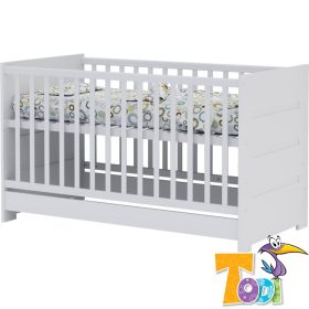 Todi White Bunny Átalakítható babaágy