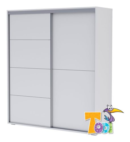 Todi White Bunny gardróbszekrény #160cm
