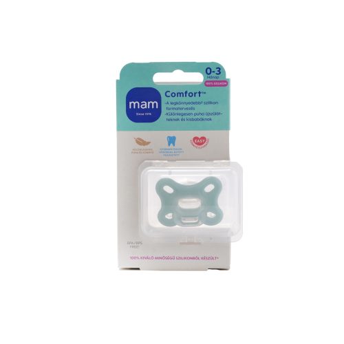 MAM Comfort szilikon játszócumi puha #0-3h #zöld #853937 2025