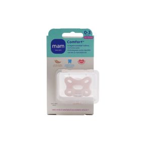   MAM Comfort szilikon játszócumi puha #0-3h #rózsaszín #853937 2025