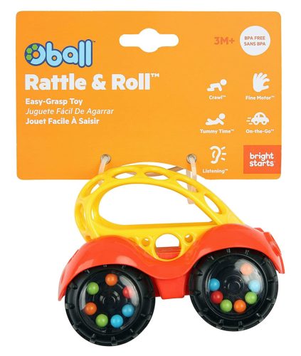 Bright Starts Oball Játék Autó #Narancs #81510-6
