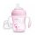 Chicco Itatópohár Transition szilikoncsőrös #4h #lány #rózsaszín madár #CH00691110-069972