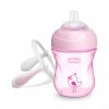 Chicco Itatópohár Transition szilikoncsőrös #4h #lány #rózsaszín madár #CH00691110-069972