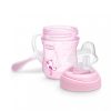 Chicco Itatópohár Transition szilikoncsőrös #4h #lány #rózsaszín madár #CH00691110-069972