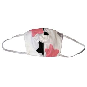   Wikids Higiéniai maszk #Junior 1 #6-10 év #szürke rózsaszín csillagos KIFUTÓ