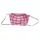 Wikids Higiéniai maszk #Junior 1 #6-10 év #pink kockás KIFUTÓ