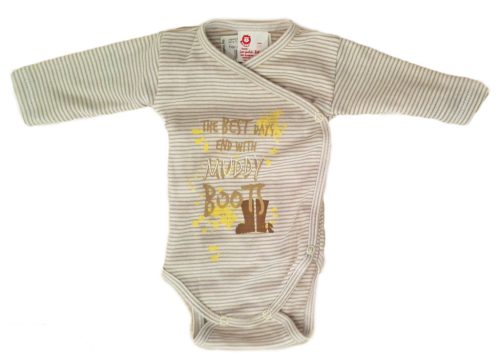 Leopoldi Body hosszú ujjú #réklis #filmnyomott #50 # mogyoró csíkos The Best Days #110979