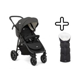   Joie Litetrax 4 DLX babakocsi #Coal - Therma téli bundazsák #Coal #609683-216829