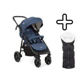   Joie Litetrax 4 DLX babakocsi #Deep Sea - Therma téli bundazsák #Coal #500056-216829