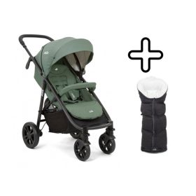   Joie Litetrax 4 DLX babakocsi #Laurel - Therma téli bundazsák #Coal #610665-216829