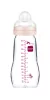 Mam üveg Cumisüveg #260ml #Rózsaszín mókus-madár #692956