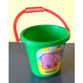 Wader Vödör #Zöld - piros fül #Orrszarvú