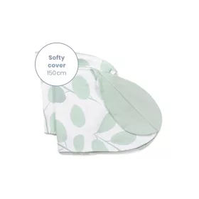 Doomoo Softy huzat #LEAVES AQUA GREEN #S31